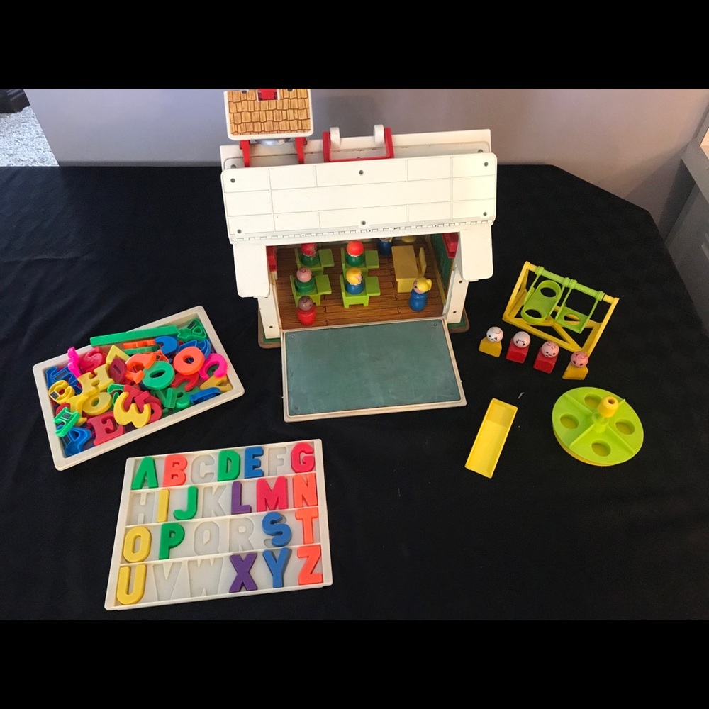 Vintage Fisher Price Schoolhouse